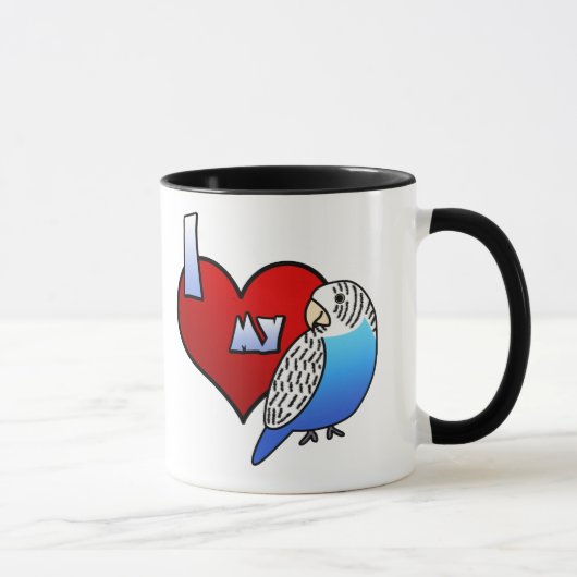 Mug J'aime ma perruche (Droite)