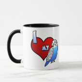Mug J'aime ma perruche (Gauche)