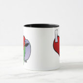 Mug J'aime ma perruche de Derbyan (Centre)