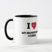 Mug J'aime ma personne la plus proche (Gauche)