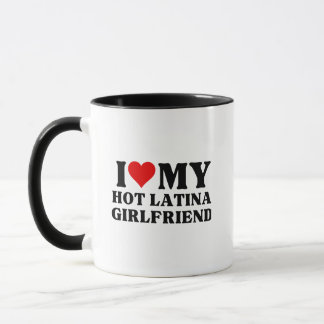 Mug J'Aime Ma Petite Amie Latina Chaude