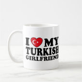 Mug J'Aime Ma Petite Amie Turque (Gauche)