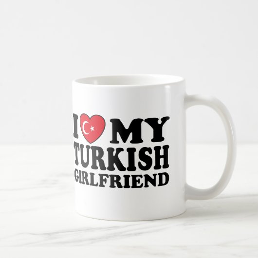 Mug J'Aime Ma Petite Amie Turque (Droite)