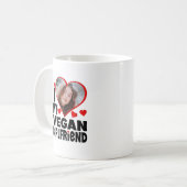 Mug J'aime ma petite amie Vegan, Saint Valentin (Devant gauche)