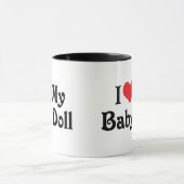 Mug J'aime ma poupée bébé (Centre)