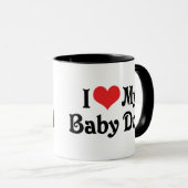 Mug J'aime ma poupée bébé (Devant droit)
