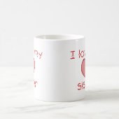 Mug J'aime ma soeur (Centre)