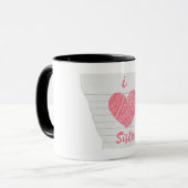 Mug j'aime ma soeur (Devant gauche)