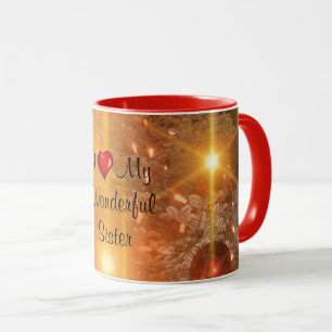Mug J'aime ma sœur merveilleuse