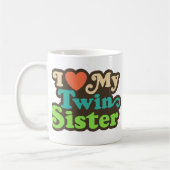 Mug J'Aime Ma Soeur Twin (Gauche)