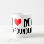 Mug J'aime ma Terre-Neuve (Centre)