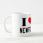 Mug J'aime ma Terre-Neuve (Gauche)
