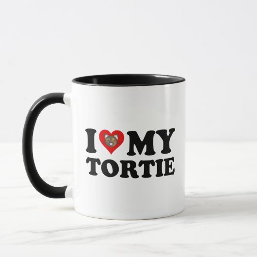 Mug J'Aime Ma Tortie (Gauche)