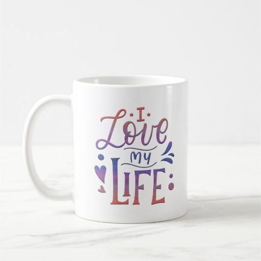 MUG J'AIME MA VIE (Gauche)