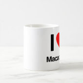 Mug j'aime macaques (Centre)