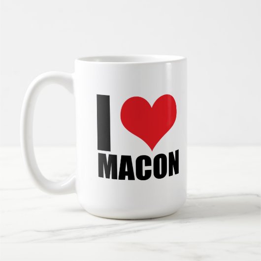 Mug J'aime Macon (Gauche)