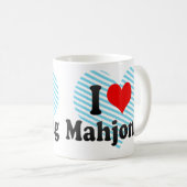 Mug J'aime Mahjong (Devant droit)
