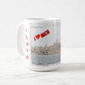 Mug J'aime Malte (Devant gauche)