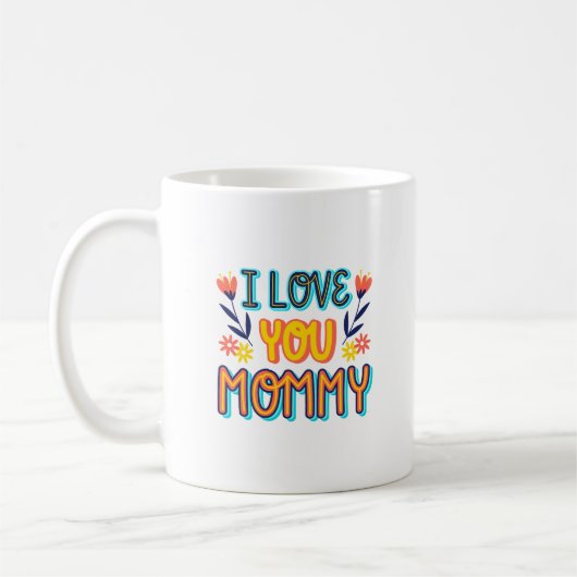 Mug j'aime maman (Gauche)