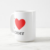 Mug J'aime maman (Devant gauche)