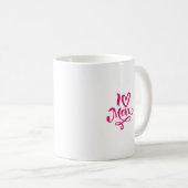 Mug J'aime maman (Devant droit)