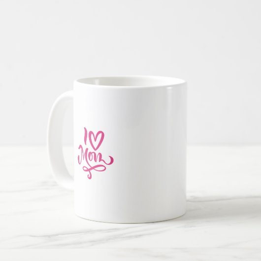 Mug J'aime maman (Devant gauche)