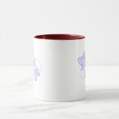 Mug J'aime maman – Conception pastel kawaii (Centre)
