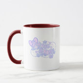 Mug J'aime maman – Conception pastel kawaii (Gauche)