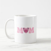 Mug J'aime Maman Papillon Rose (Gauche)