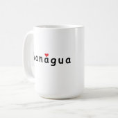Mug J'aime Managua (Devant gauche)
