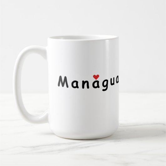 Mug J'aime Managua (Gauche)