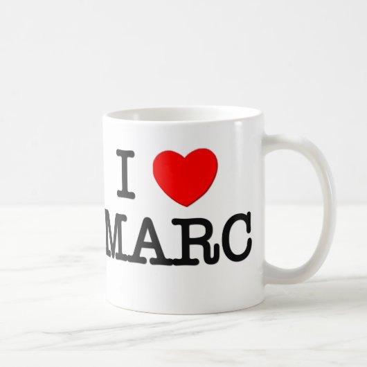Mug J'aime Marc (Droite)
