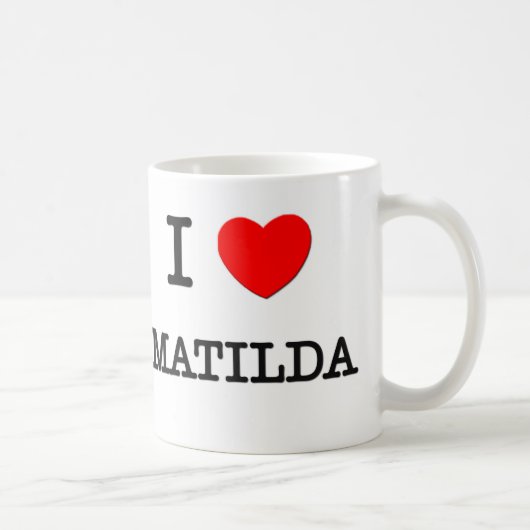 Mug J'aime Matilda (Droite)