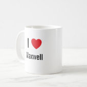 Mug J'aime Maxwell (Devant gauche)