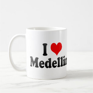 Mug J'aime Medellin, Colombie