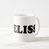 MUG J'AIME MELISSA (Devant droit)