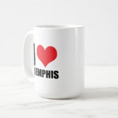 Mug J'aime Memphis (Devant gauche)