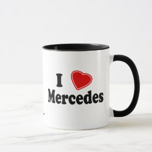 Mug J'aime Mercedes