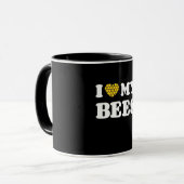 Mug J'aime mes abeilles (Devant gauche)