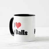 Mug J'aime Mes Boules (Devant gauche)