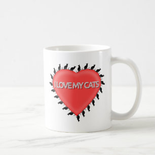 Mug J'Aime Mes Chats