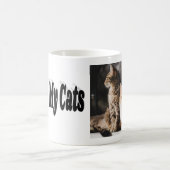 Mug J'aime mes chats Photo (Centre)