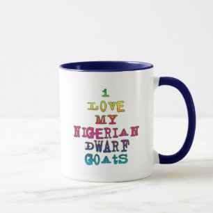 Mug J'aime mes chèvres naines nigériennes