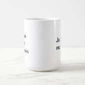 Mug J'aime mes collègues, je préfère ma famille (Centre)