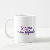 Mug J'aime mes enfants (Gauche)
