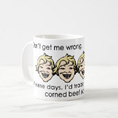 Mug J'aime mes enfants, mais… (Devant gauche)