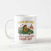 Mug J'Aime Mes Enfants, Mais J'Aime Aussi Mon Parent D (Gauche)