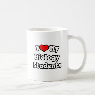 Mug J'Aime Mes Étudiants En Biologie