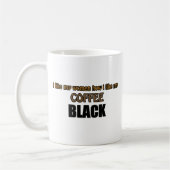 Mug J'AIME MES FEMMES COMMENT J'AIME MON NOIR de CAFÉ (Gauche)