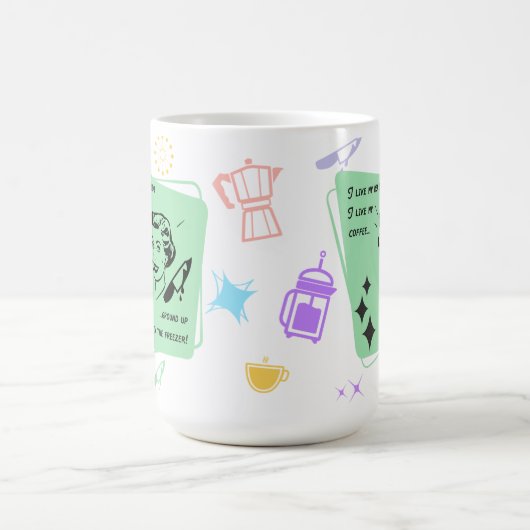 Mug J'aime mes hommes comme j'aime mon café… (Centre)